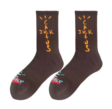 travis scott cactus jack socks.